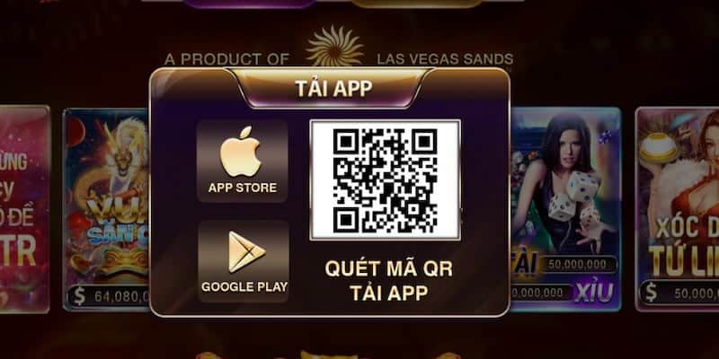Mã QR để tải Sunwin về máy di động 